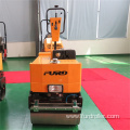 Small Hand Double Drums Vibratory Road Roller with High Quality